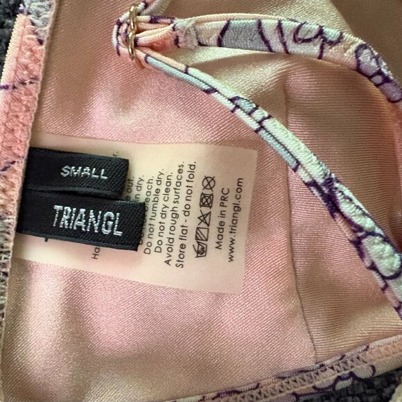 Triangl  Women Size Small Neoprene Swimsuit With Bag - Picture 9 of 11